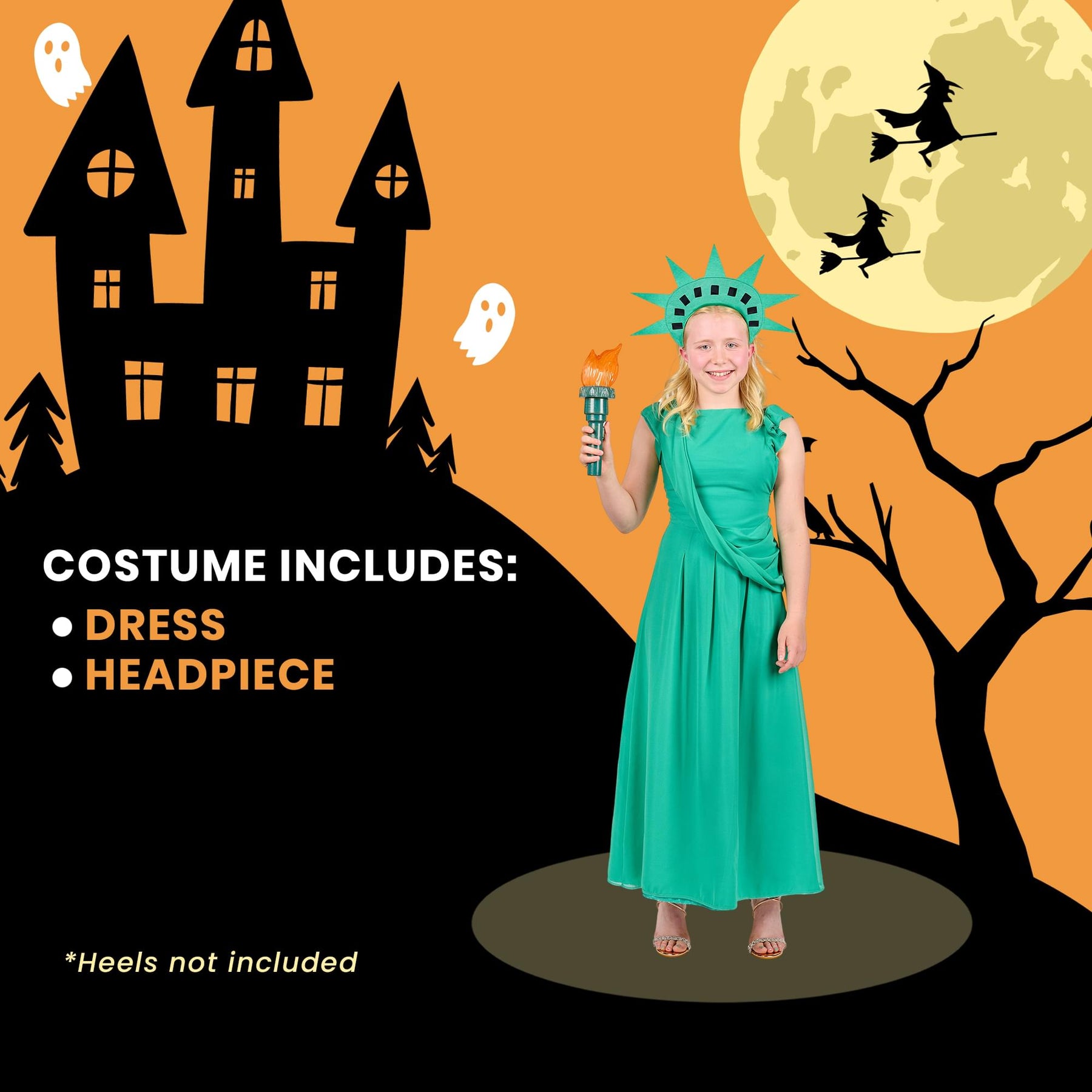 Statue of Liberty Child Costume