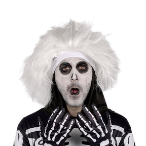 Skeleton Adult Costume Wig