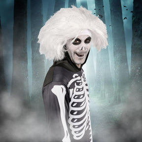 Skeleton Adult Costume Wig