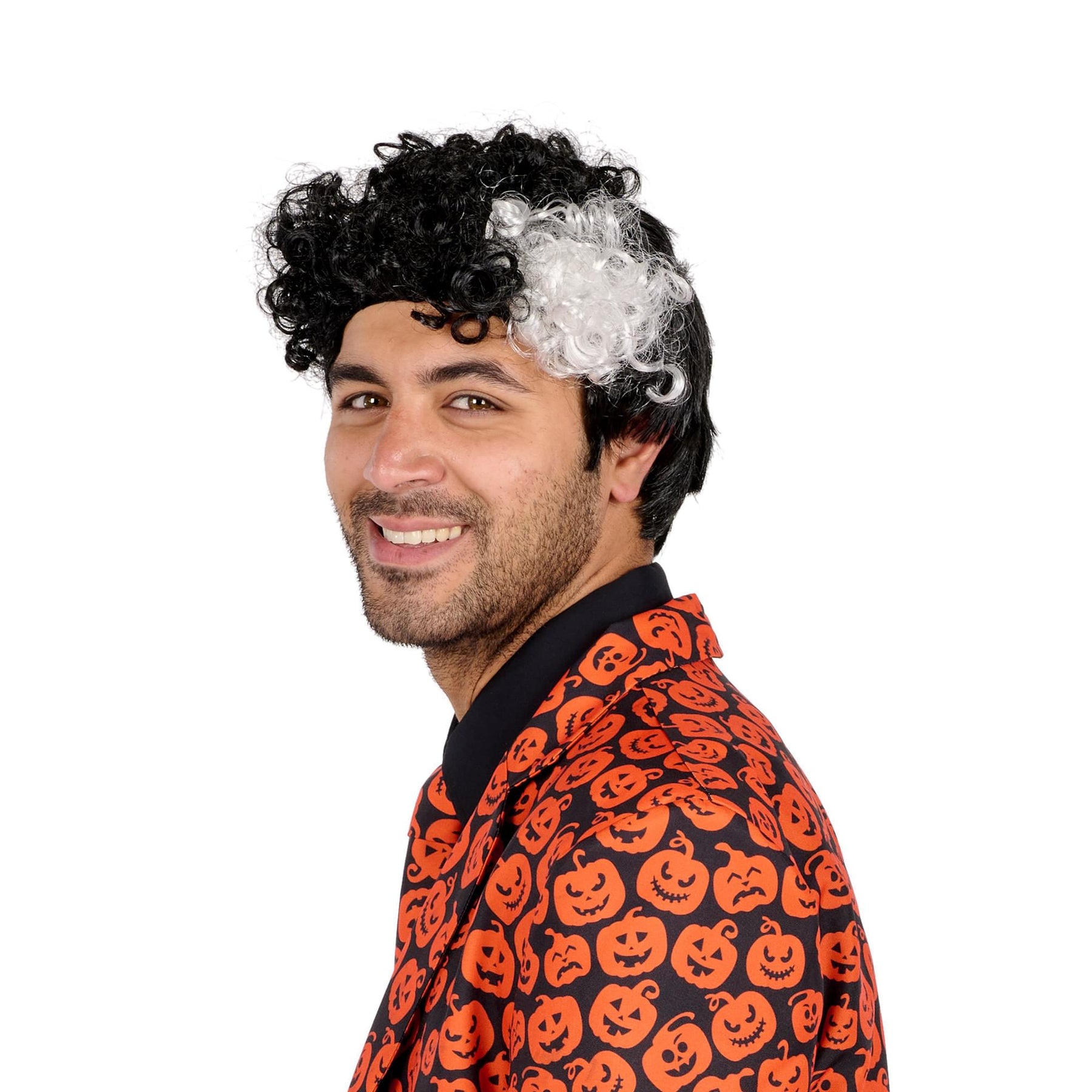 David S. Pumpkins Inspired Adult Costume Wig