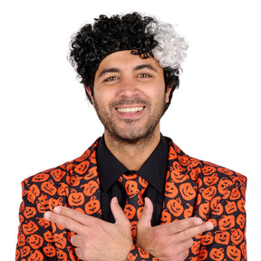 David S. Pumpkins Inspired Adult Costume Wig