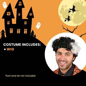 David S. Pumpkins Inspired Adult Costume Wig