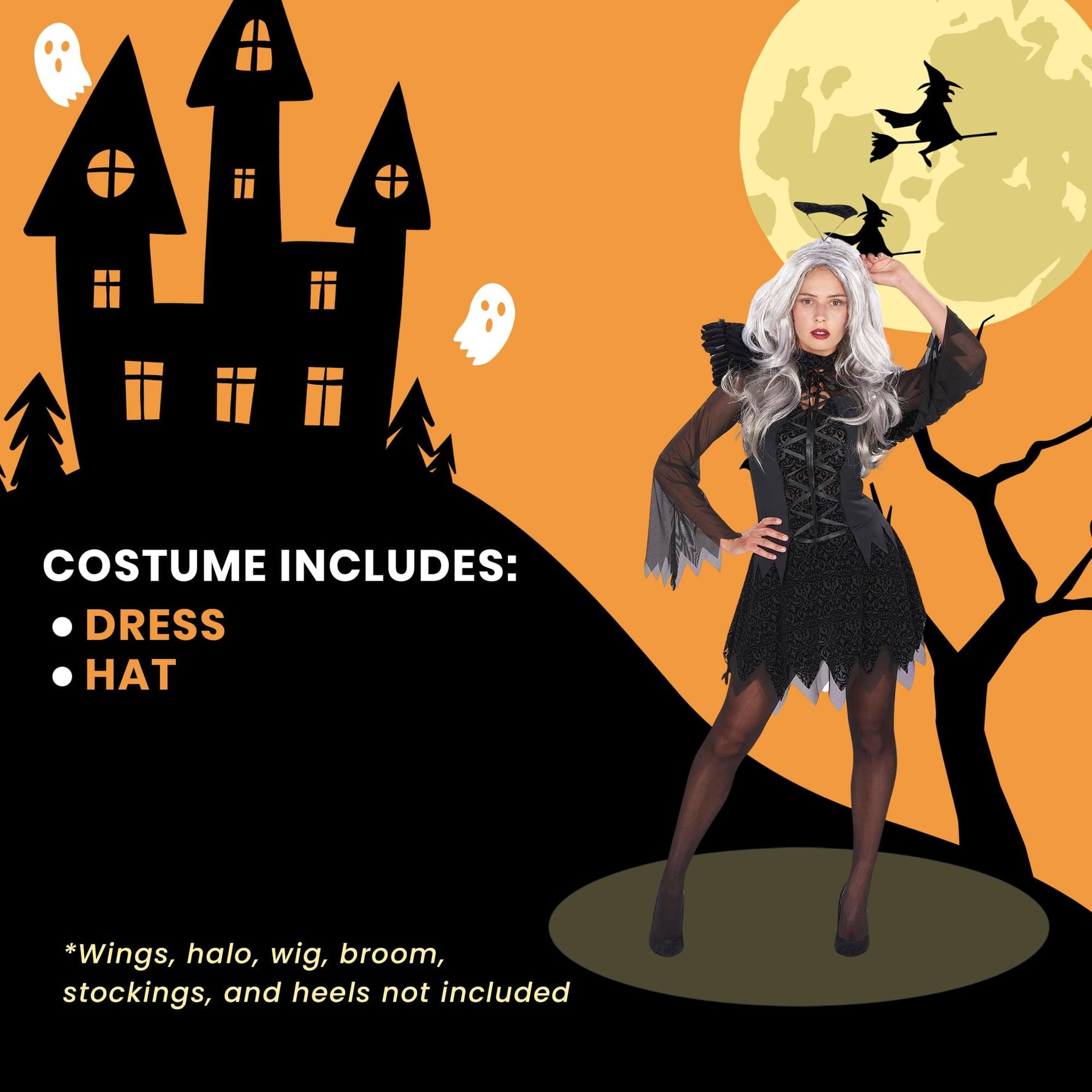 Sorceress of Darkness Adult Costume