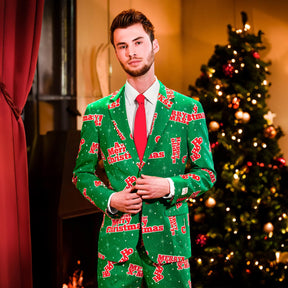 Happy Holidude OppoSuits Men's Costume Suit