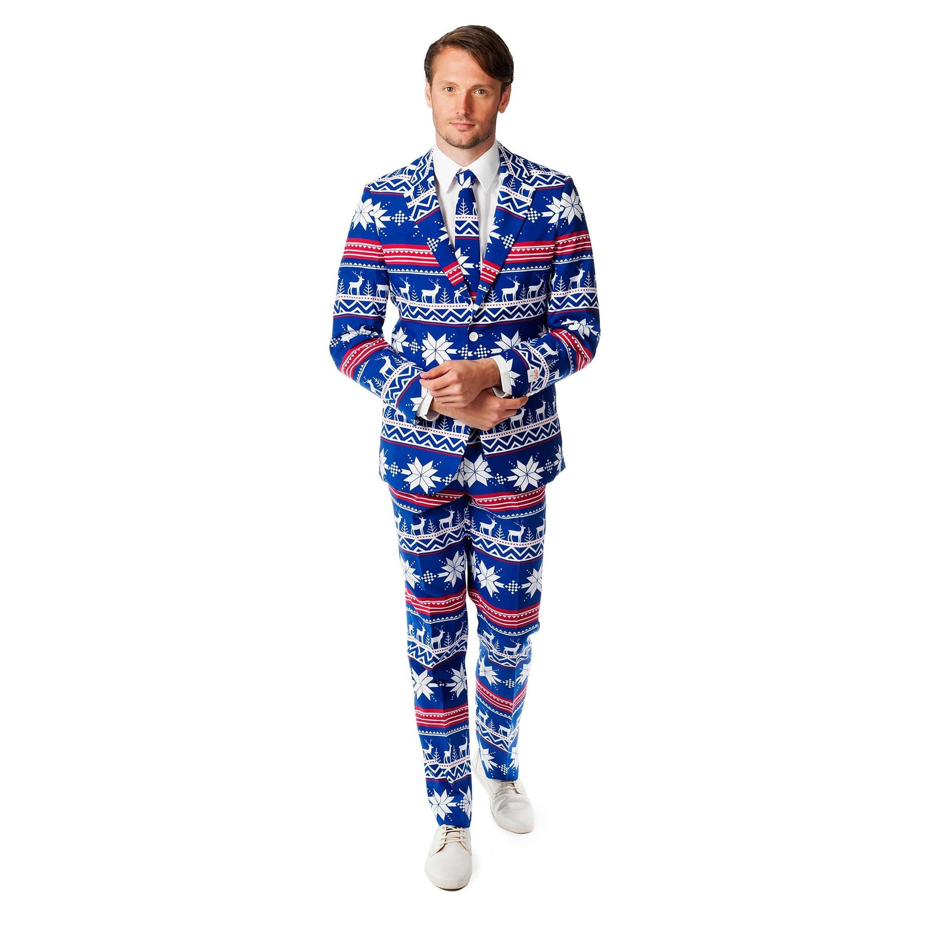 The Rudolph Men's Christmas Costume Suit