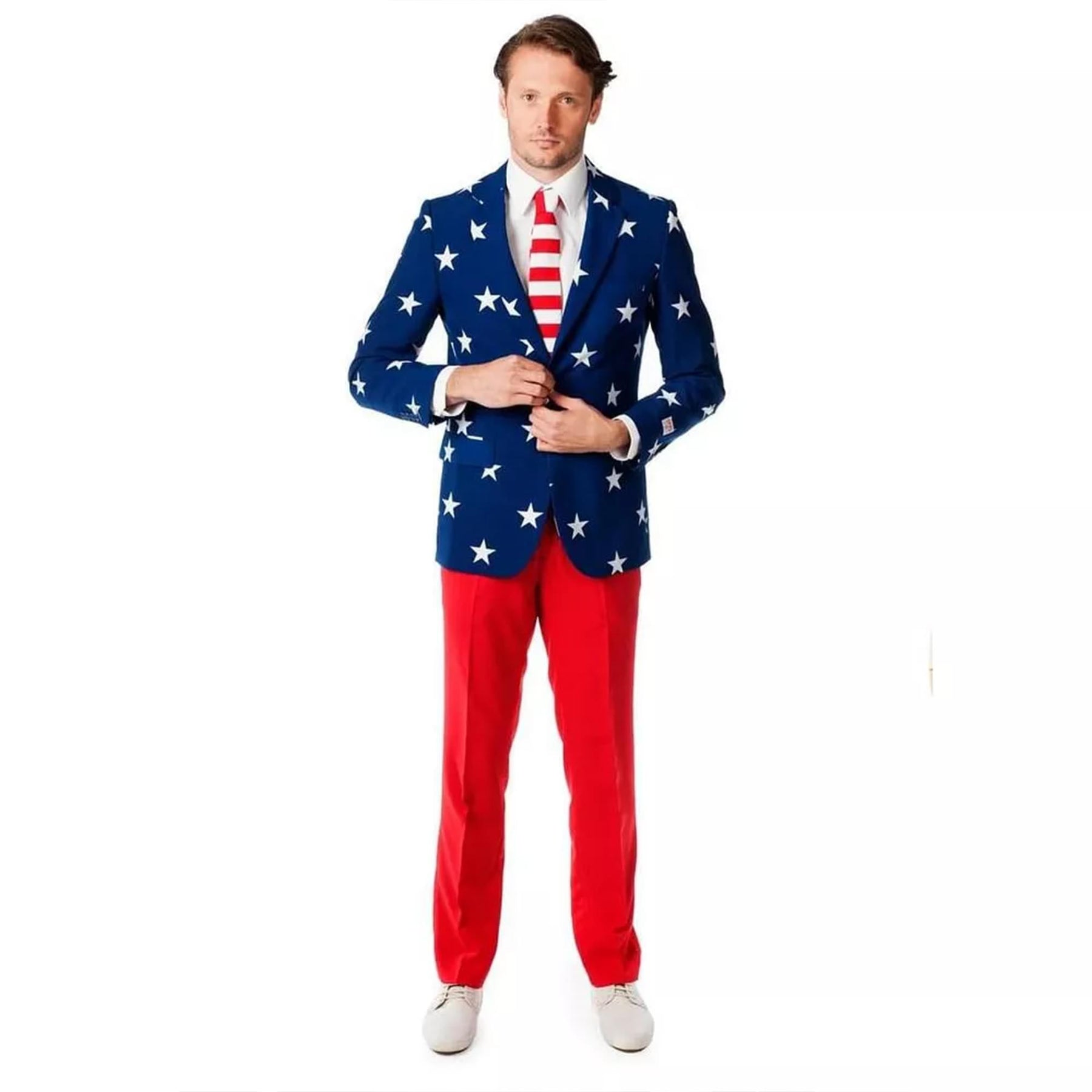 Stars and Stripes Men's Costume Suit