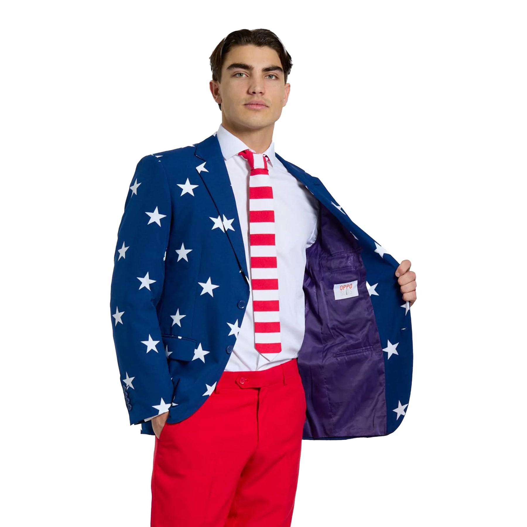 Stars and Stripes Men's Costume Suit