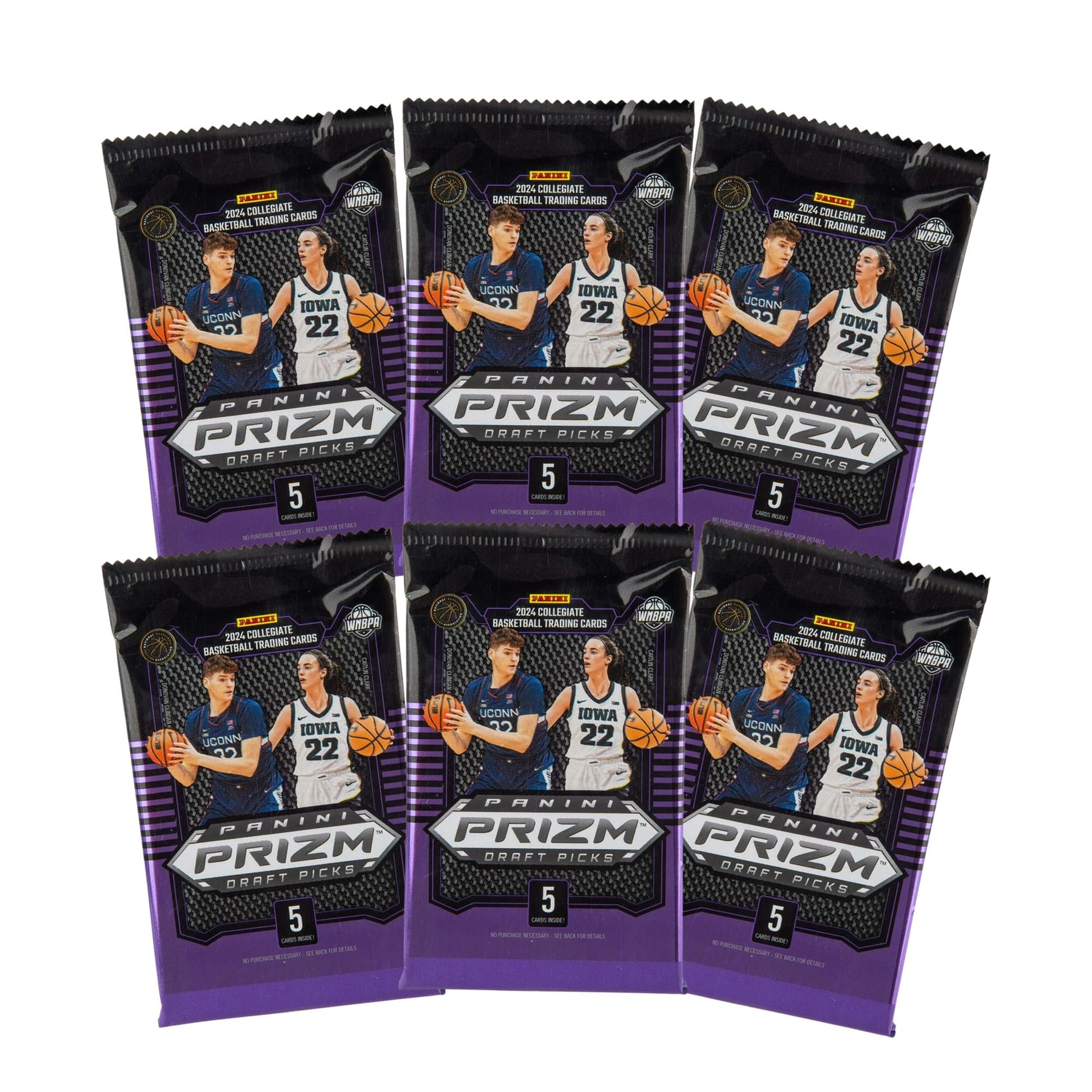 NBA 2024-25 Panini Prizm Draft Picks Collegiate Blaster Box | 25 Cards