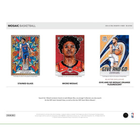 NBA 2023-2024 Panini Mosaic Basketball Blaster Box | 6 packs per box