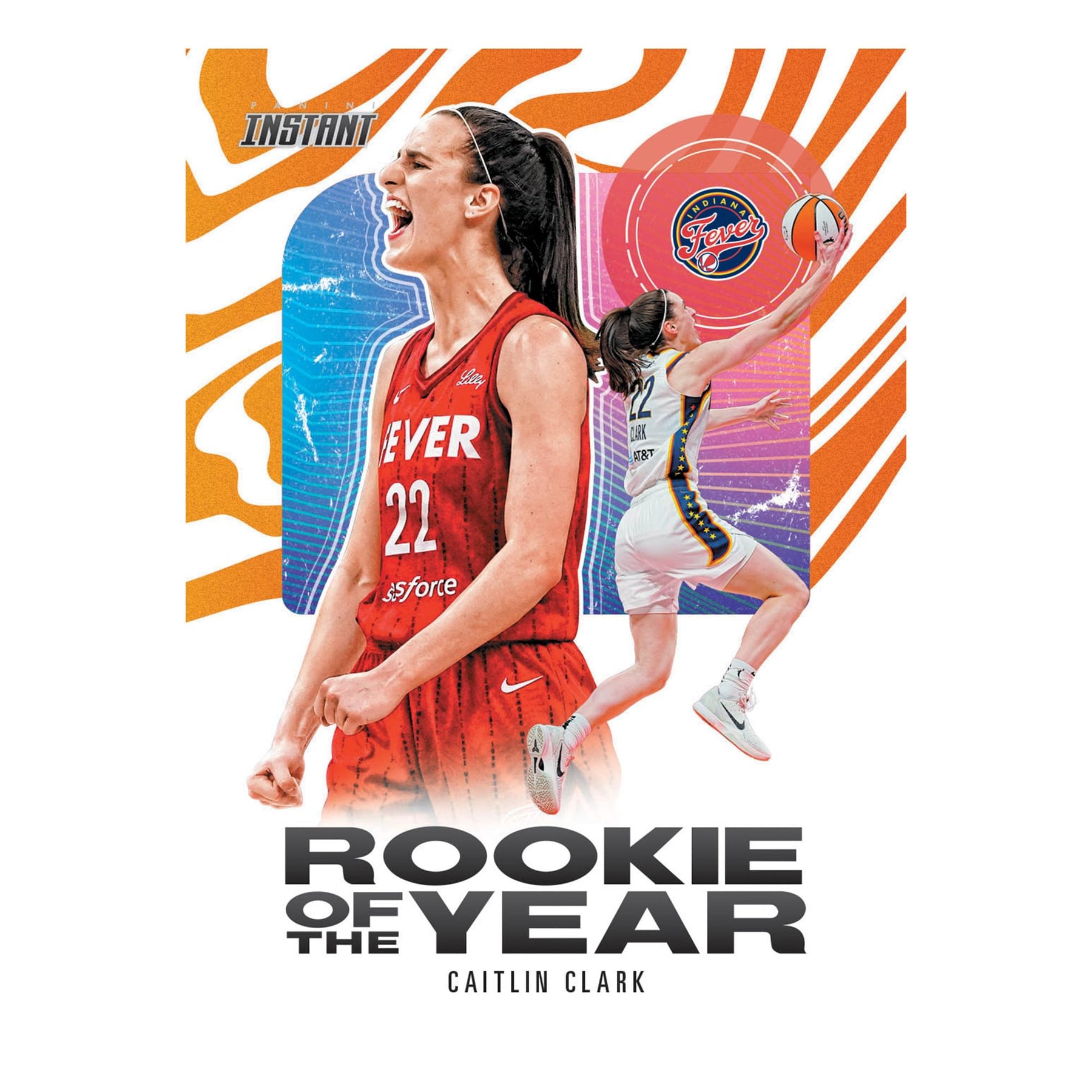 Caitlin Clark - 2024 Panini Instant WNBA #CCROY - Base Card