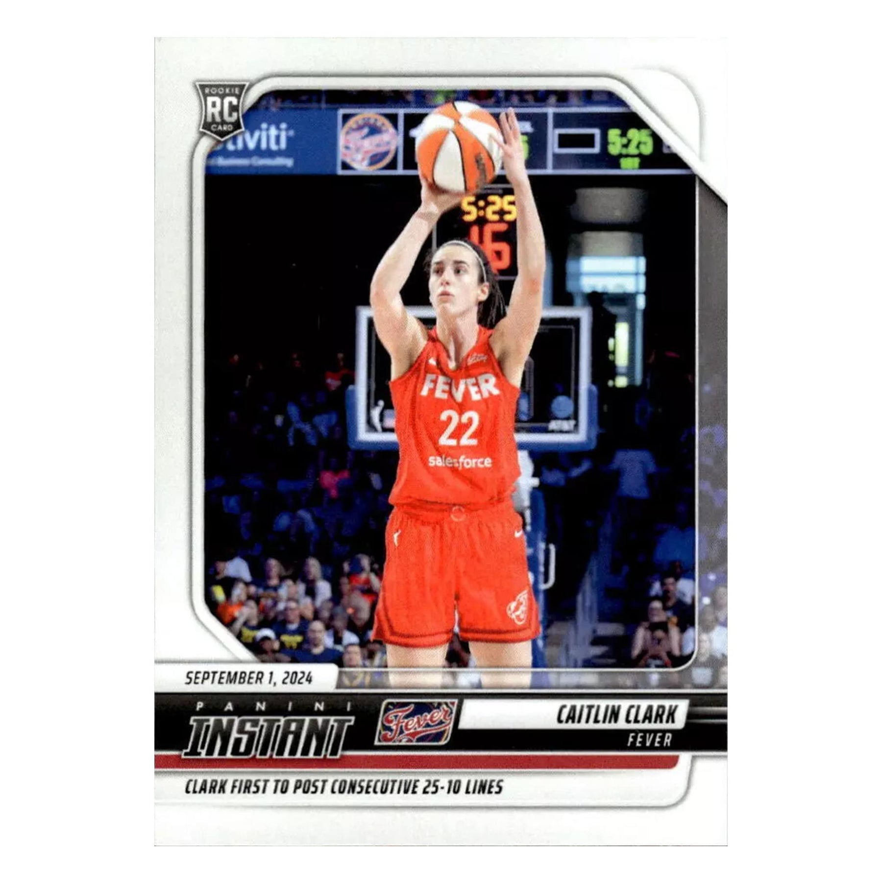 WNBA 2024 Panini Instant Base Card | #195 Caitlin Clark