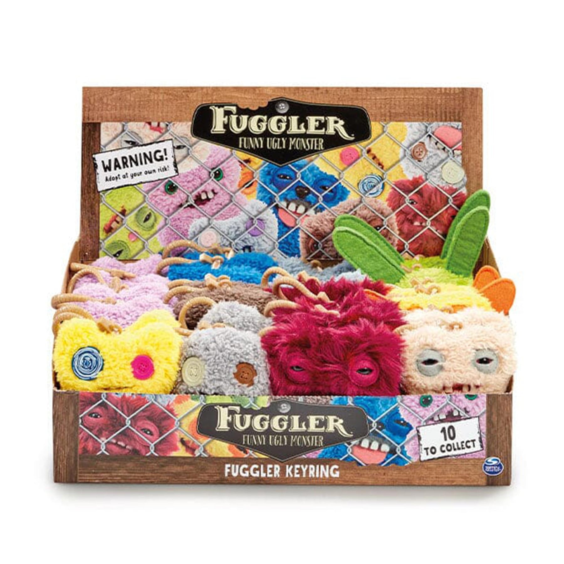 Fugglers 5 Inch Plush Clip On Wave 1 | Sir Belch Blue