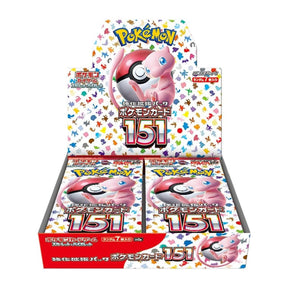 Pokemon Japanese TCG Scarlet & Violet 151 Booster Box