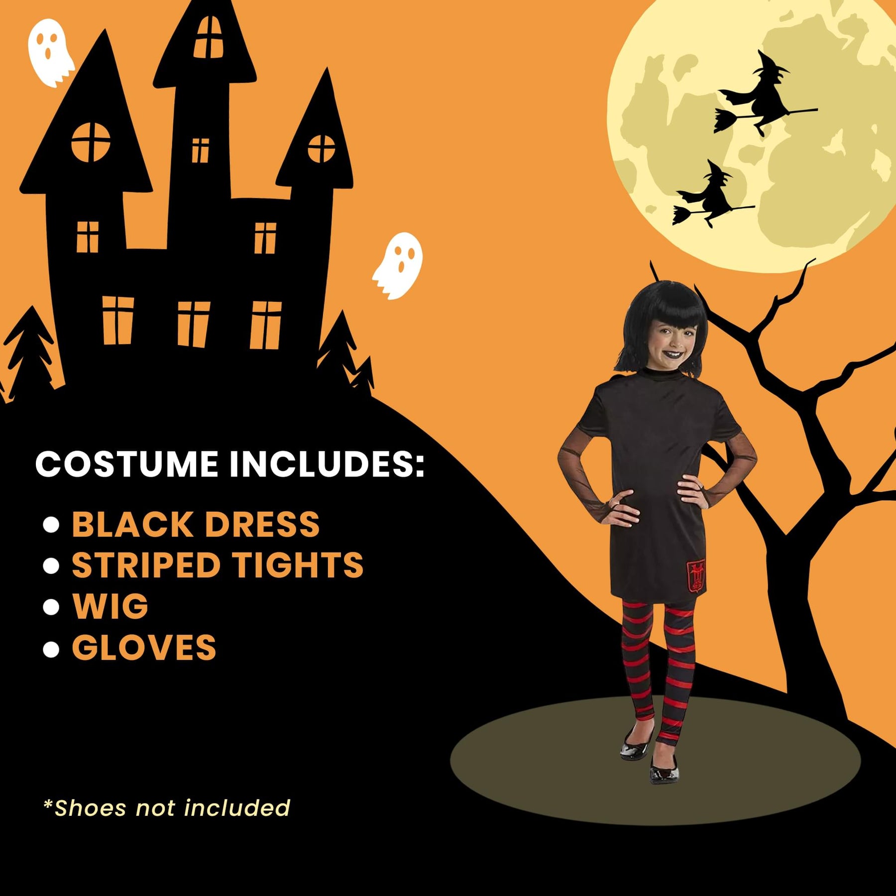 Hotel Transylvania Mavis w/ Wig Child Costume