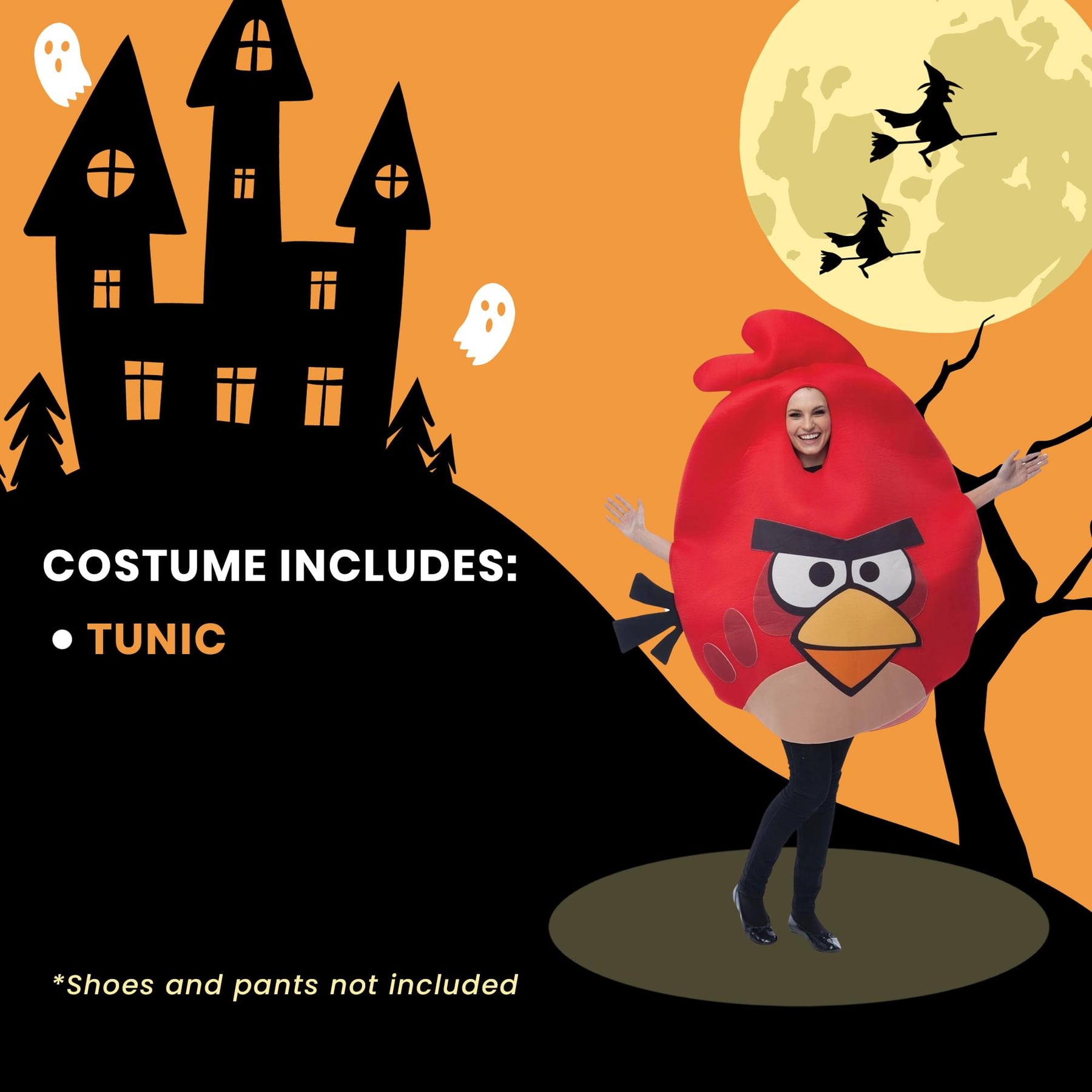 Angry Birds Red Bird Oversized Foam Adult Costume