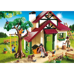 Playmobil 6811 Country Forest Ranger House Building Set