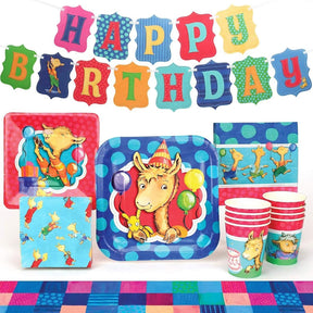 Llama Llama Birthday Party Supplies Pack | 66 Pieces | Serves 8 Guests