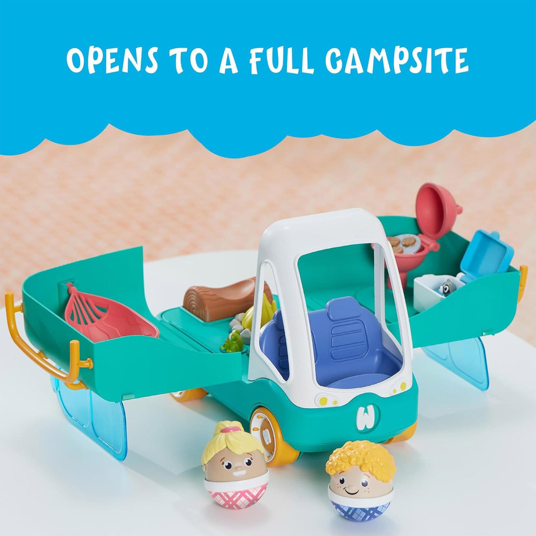 Weebles Wobble My Happy Camper Playset