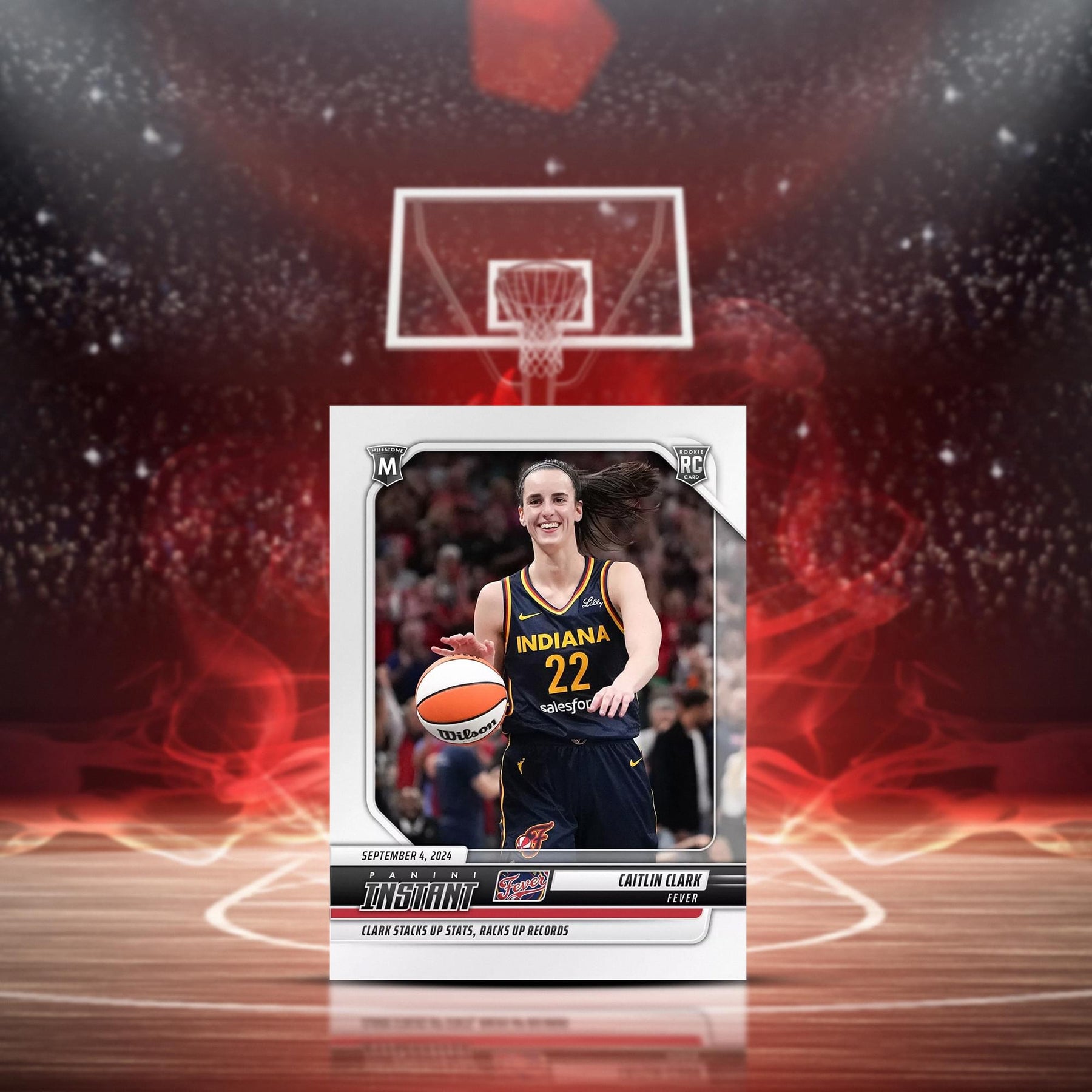 WNBA 2024 Panini Instant Base Card | #198 Caitlin Clark