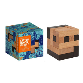 Albert Einstein’s Letter Block Puzzle