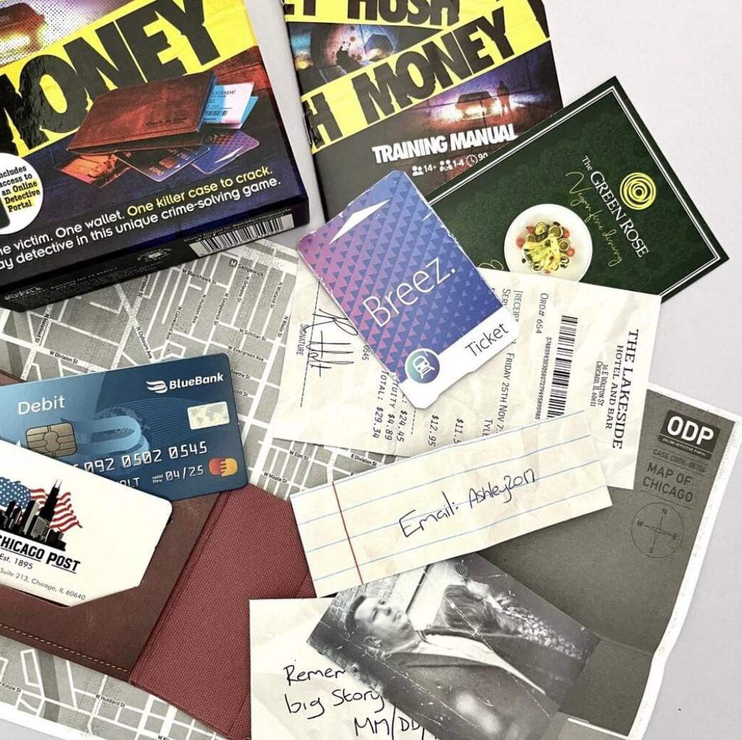 Evidence Hush Money Crime-Solving Game | Digital Hybrid