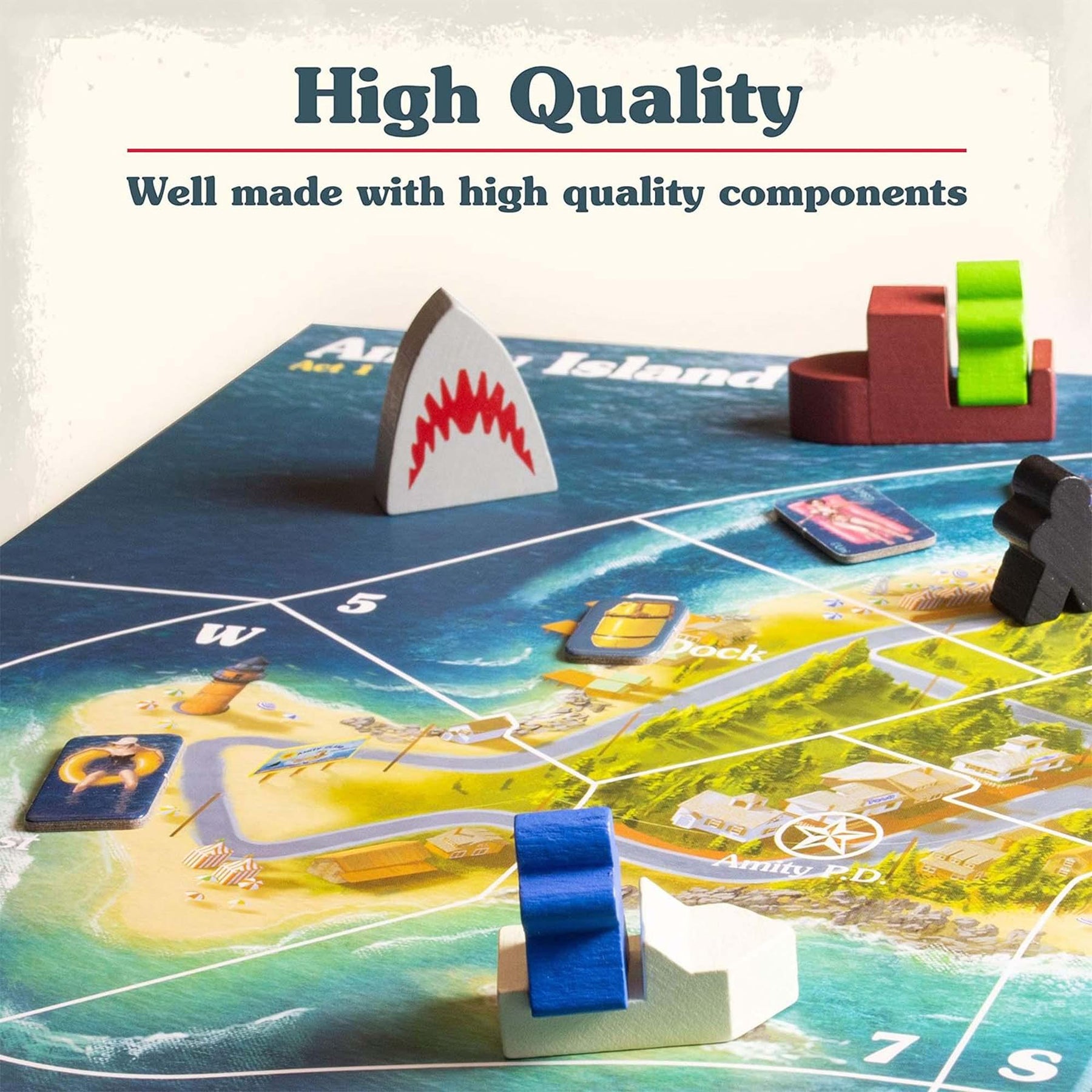 Jaws Strategy and Suspense Board Game