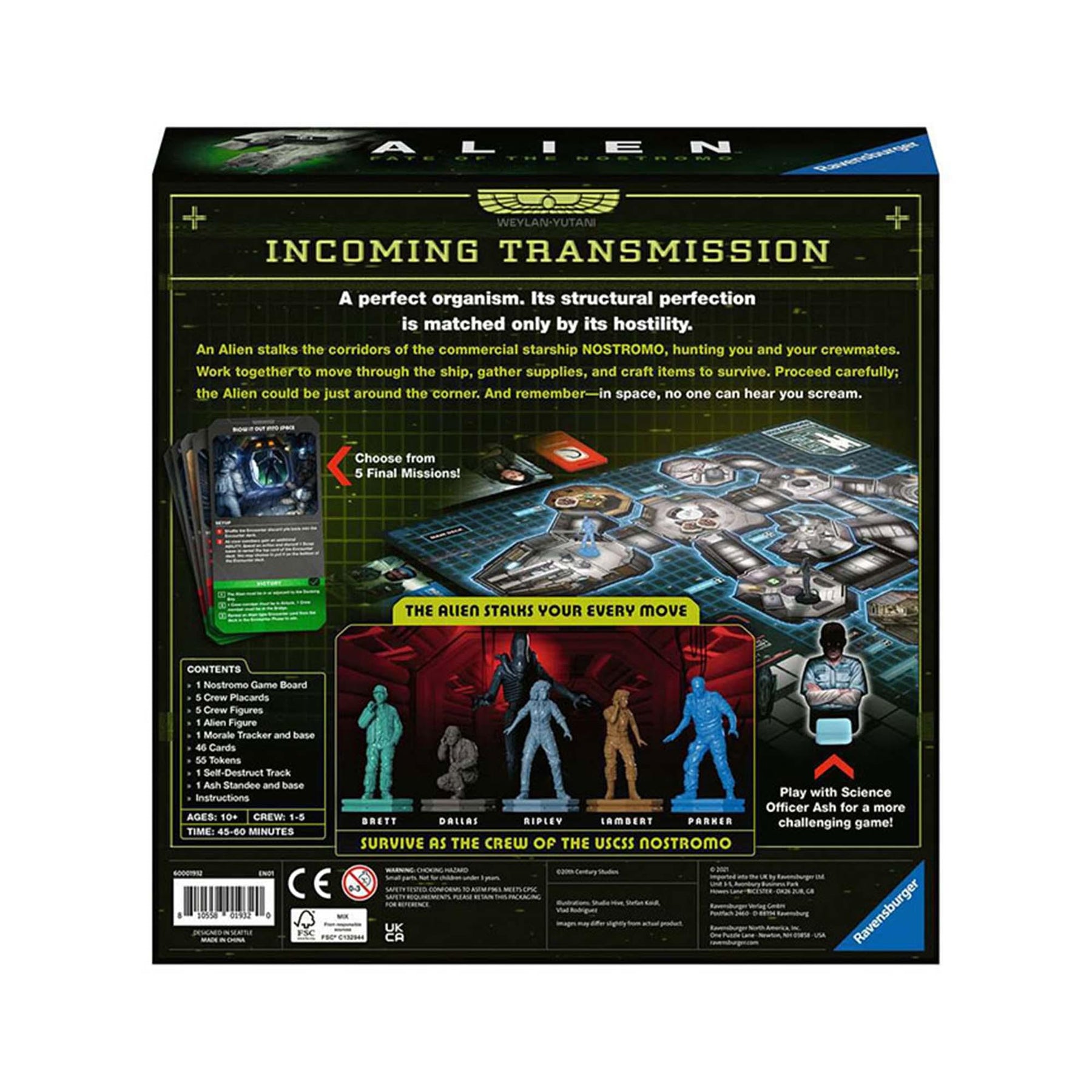 Alien: Fate of the Nostromo Board Game