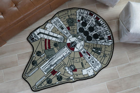 Star Wars Millennium Falcon Small Area Rug | 39 x 52 Inches