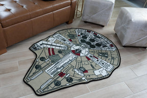 Star Wars Millennium Falcon Small Area Rug | 39 x 52 Inches