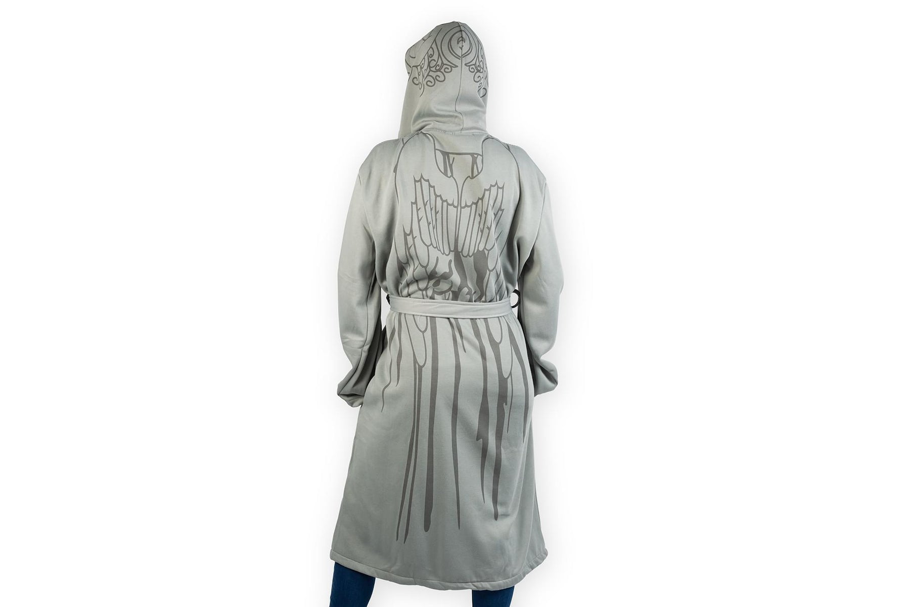 Doctor Who Weeping Angel Adult Jersey Bath Robe