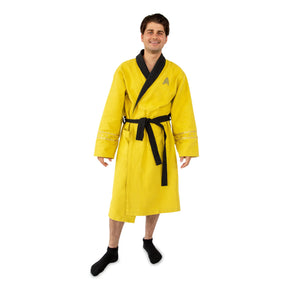 Star Trek: The Original Series Waffle-Weave Cotton Adult Bathrobe | Gold Command