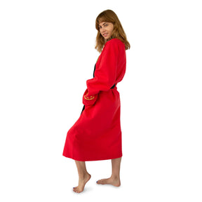 Star Trek: The Original Series Waffle-Weave Cotton Adult Robe | Red Operations