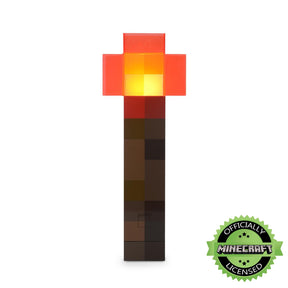 Minecraft Redstone Torch Lamp Nightlight | 12.6 Inch LED Costume Cosplay Light