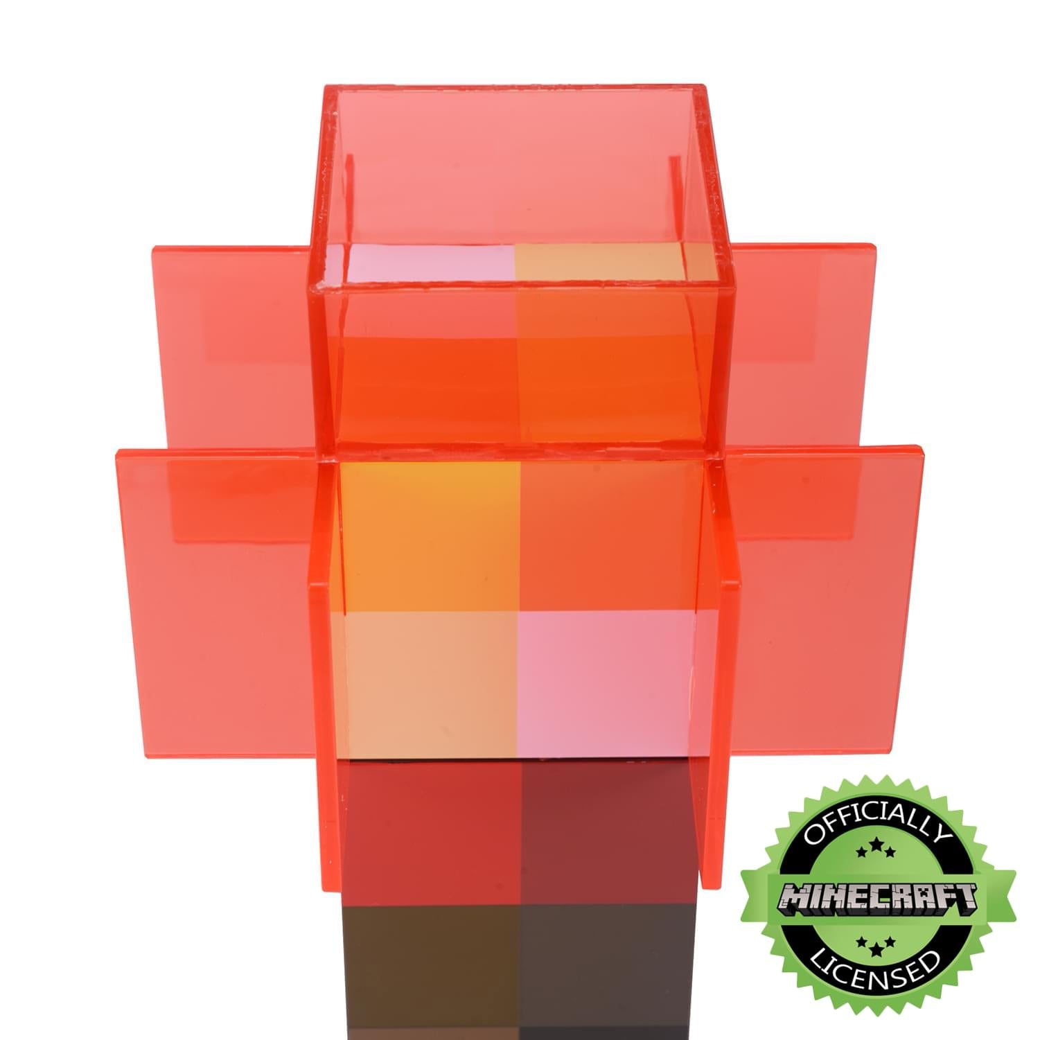 Minecraft Redstone Torch Lamp Nightlight | 12.6 Inch LED Costume Cosplay Light