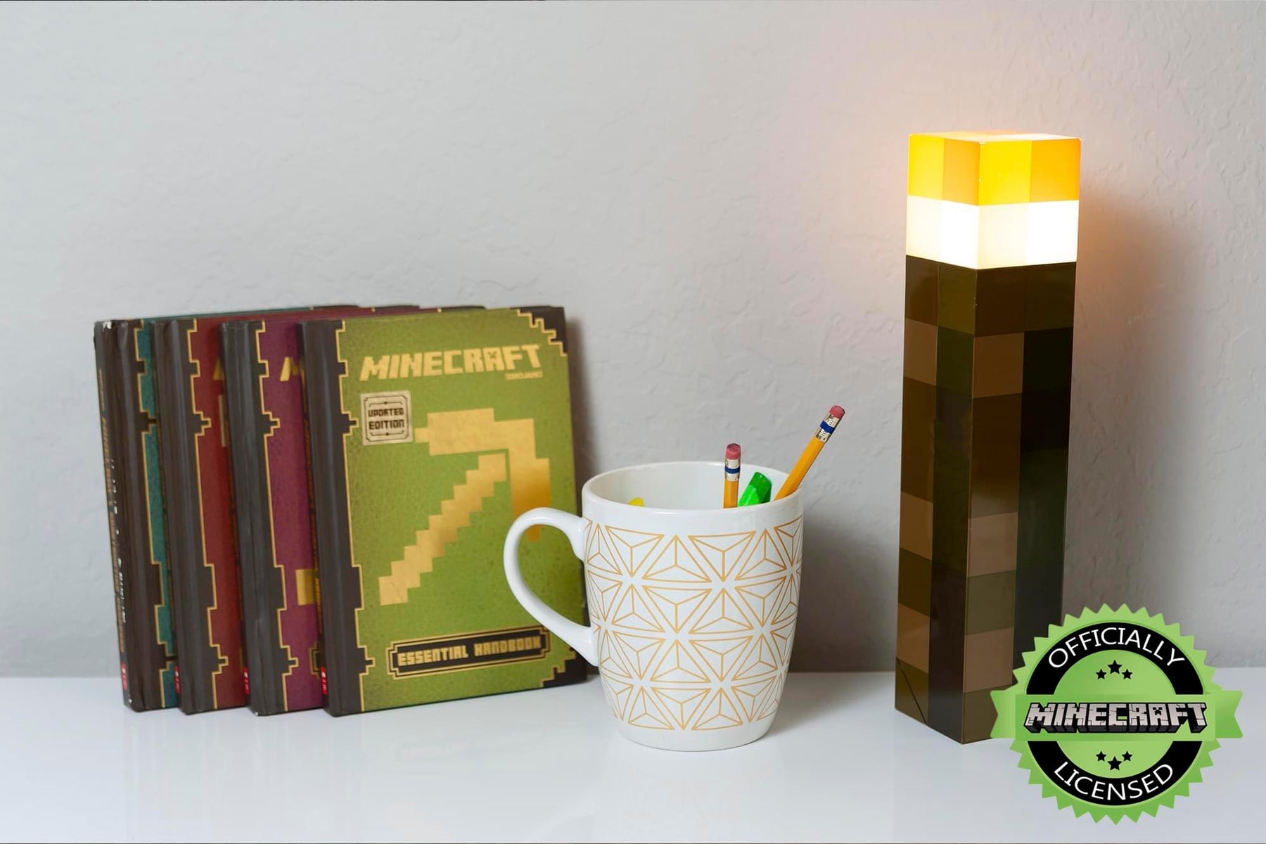 Minecraft Torch Light | 12 Inch LED Night Lamp and Play Light