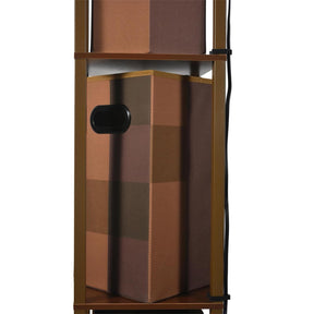 Minecraft Brownstone Torch Standing Floor Lamp and Storage Unit | 5 Feet Tall