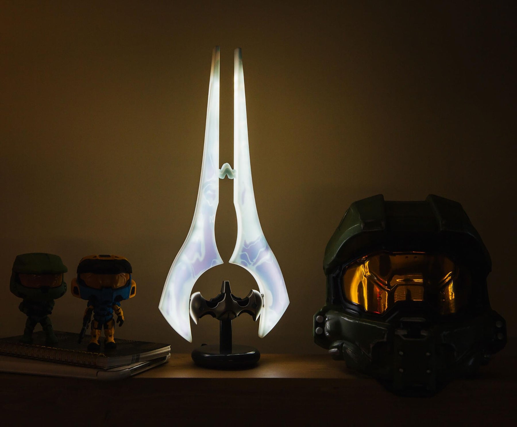 Halo Light-Up Energy Sword Collectible LED Desktop Lamp | 14 Inches Tall