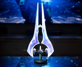 Halo Light-Up Energy Sword Collectible LED Desktop Lamp | 14 Inches Tall