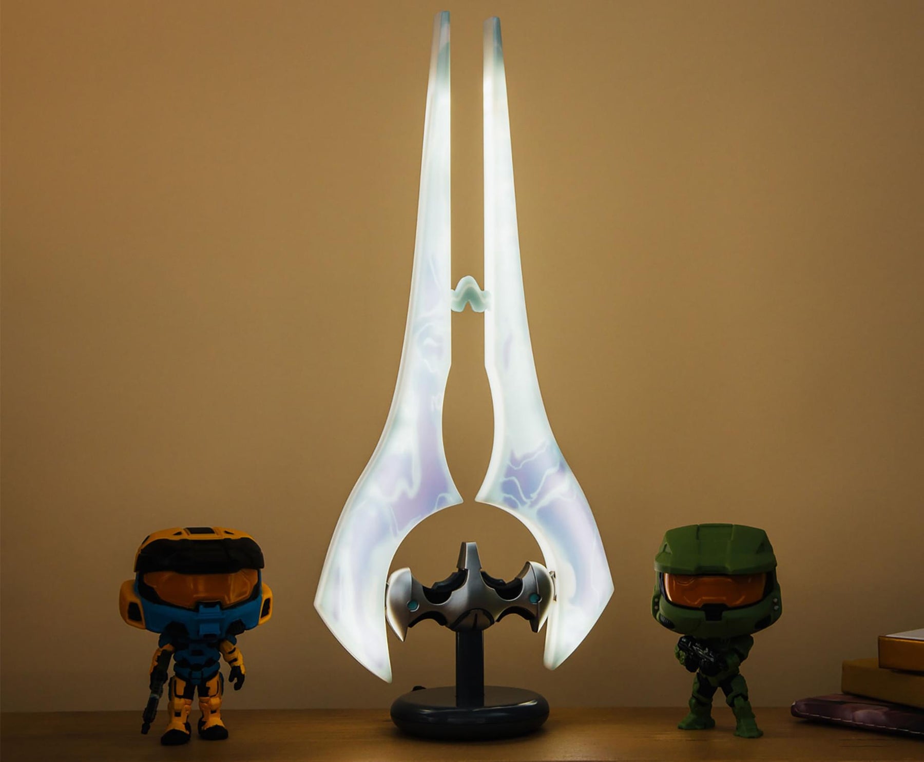 Halo Light-Up Energy Sword Collectible LED Desktop Lamp | 14 Inches Tall