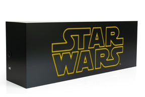 Star Wars Official Logo 17-Inch Light Box | Electric/USB Mood Light