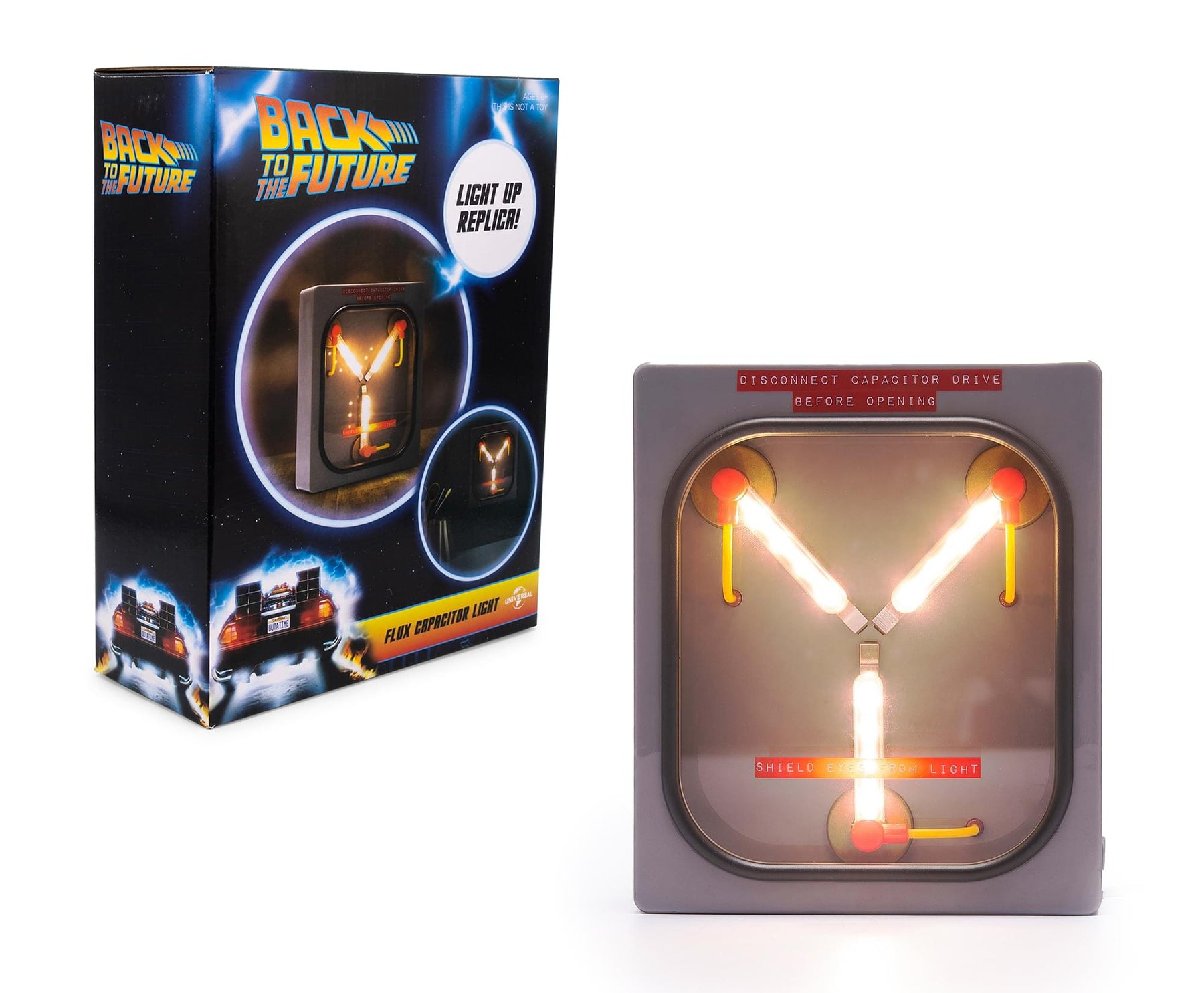 Back to the Future Flux Capacitor Replica USB Mood Light | 6 Inches Tall