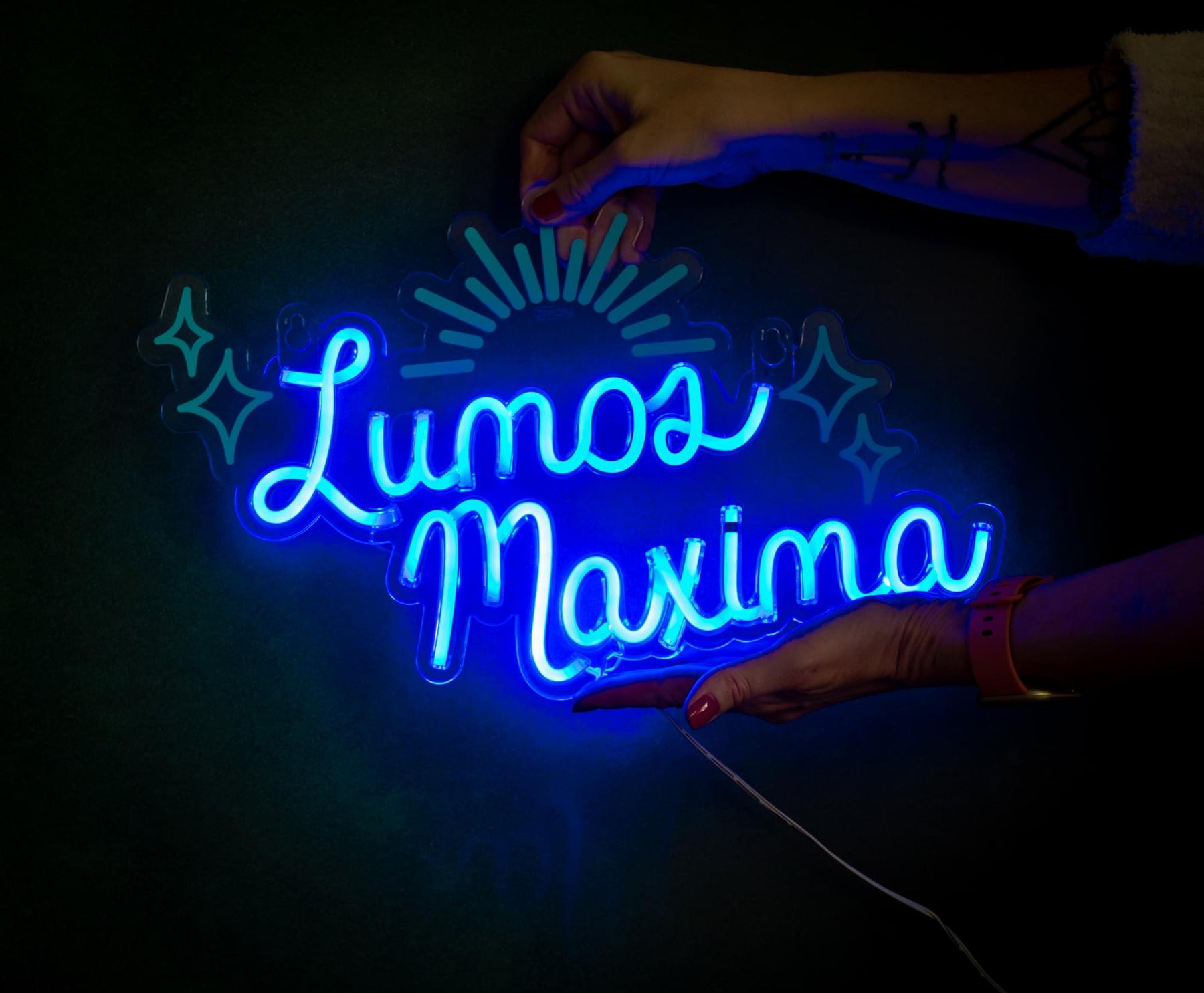 Harry Potter Lumos Maxima Hanging LED Neon Wall Light Sign