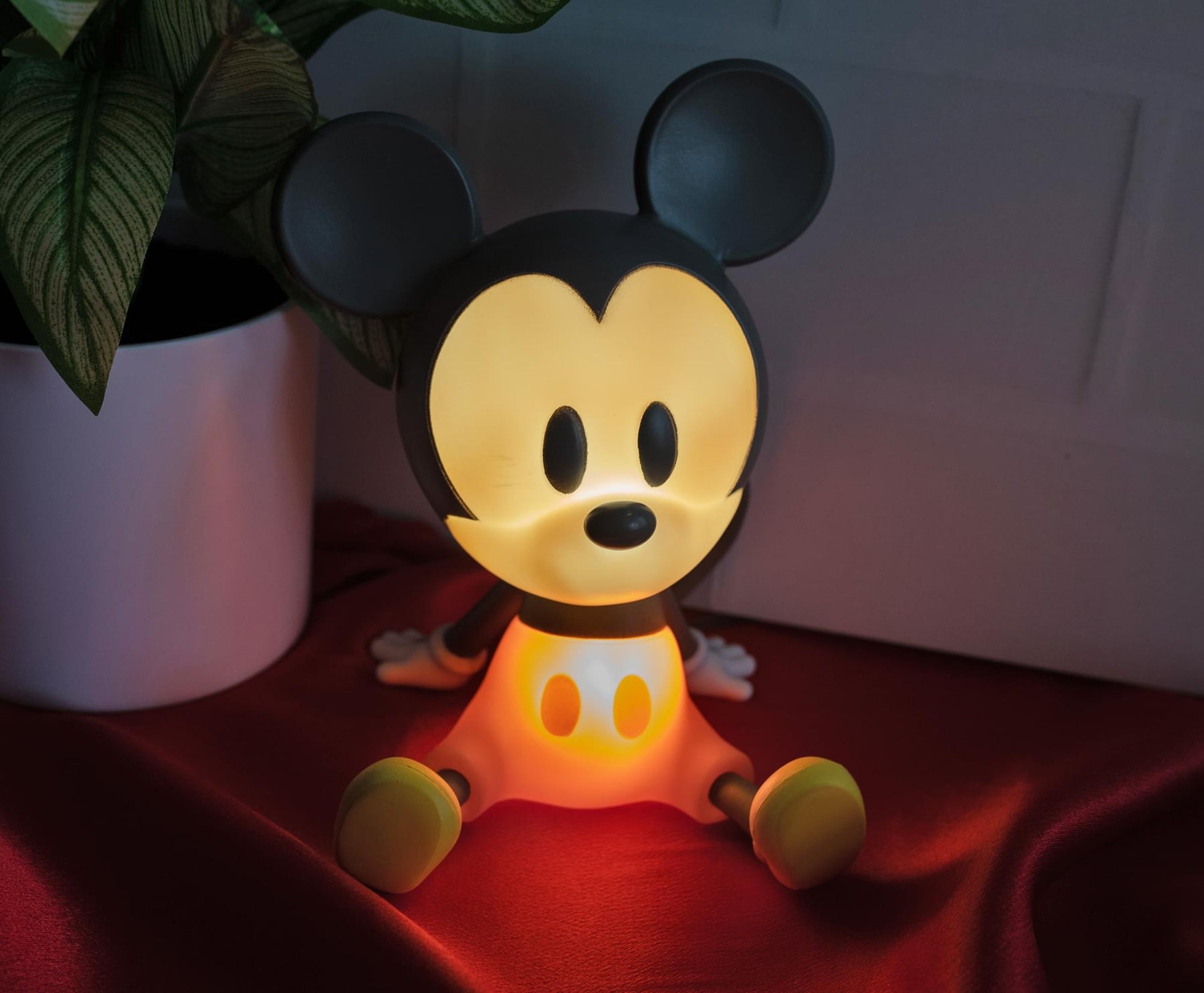 Disney Mickey Mouse Figural LED Mood Light | 6 Inches Tall