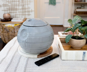 Star Wars Death Star Ceramic Cookie Jar Container | 10 Inches Tall