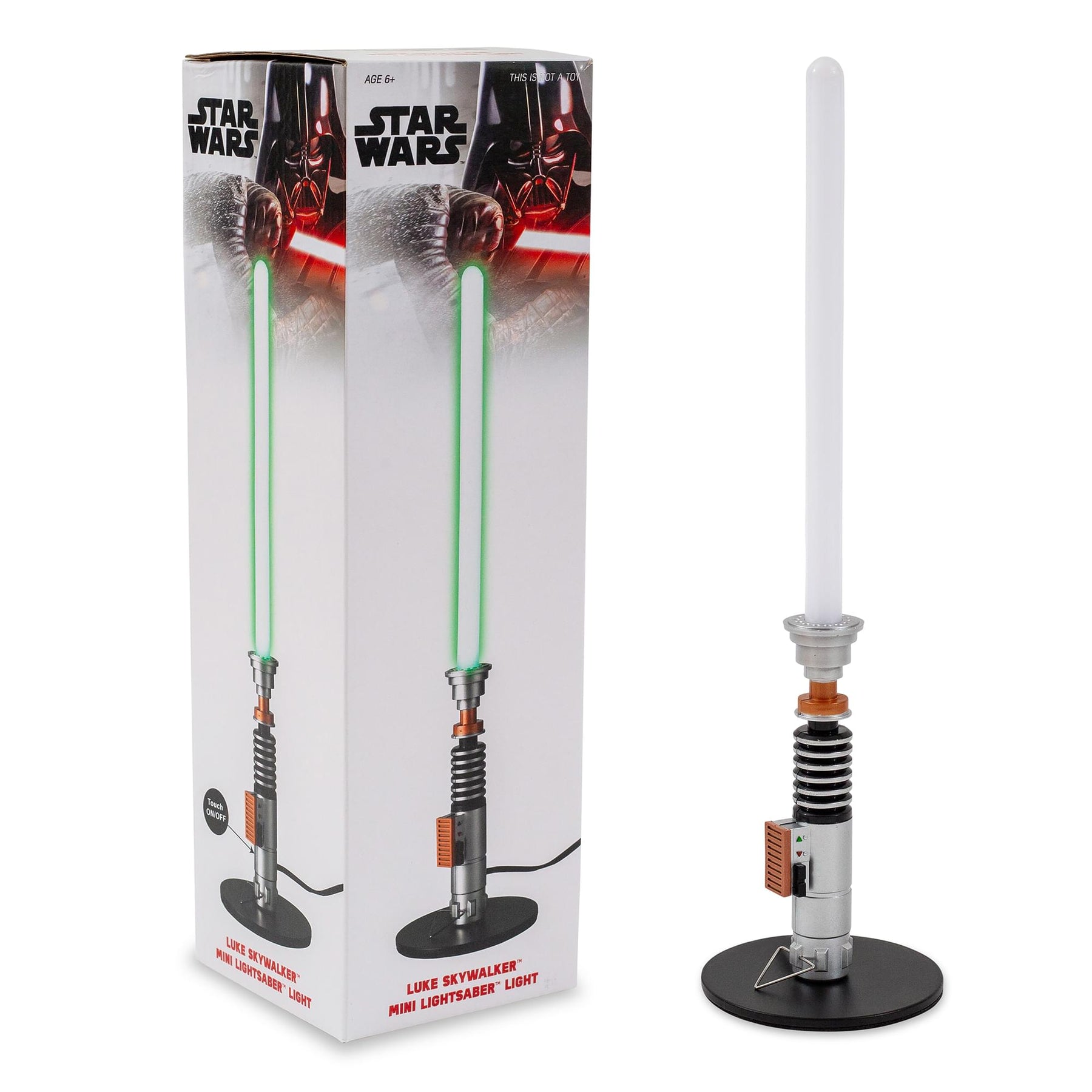 Star Wars Luke Skywalker Green Lightsaber 12-Inch Mini LED Mood Light