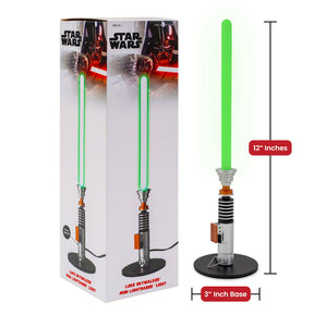 Star Wars Luke Skywalker Green Lightsaber 12-Inch Mini LED Mood Light