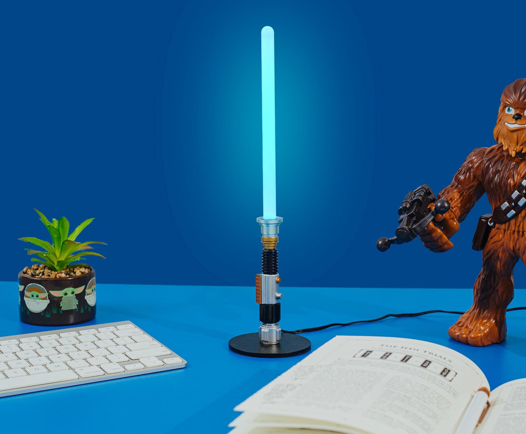 Star Wars Obi-Wan Kenobi Blue Lightsaber 12-Inch Mini LED Mood Light