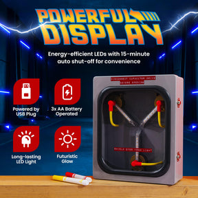 Back To The Future Life-Size 1/1 Scale Flux Capacitor Replica 12-Inch LED Mood Light