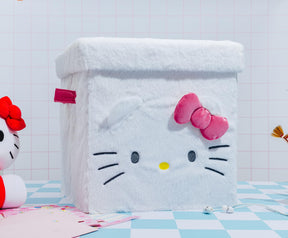 Sanrio Hello Kitty 13 x 13 Inch Plush Storage Cube