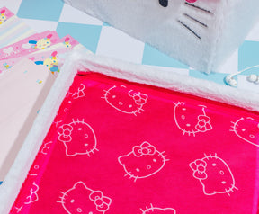 Sanrio Hello Kitty 13 x 13 Inch Plush Storage Cube